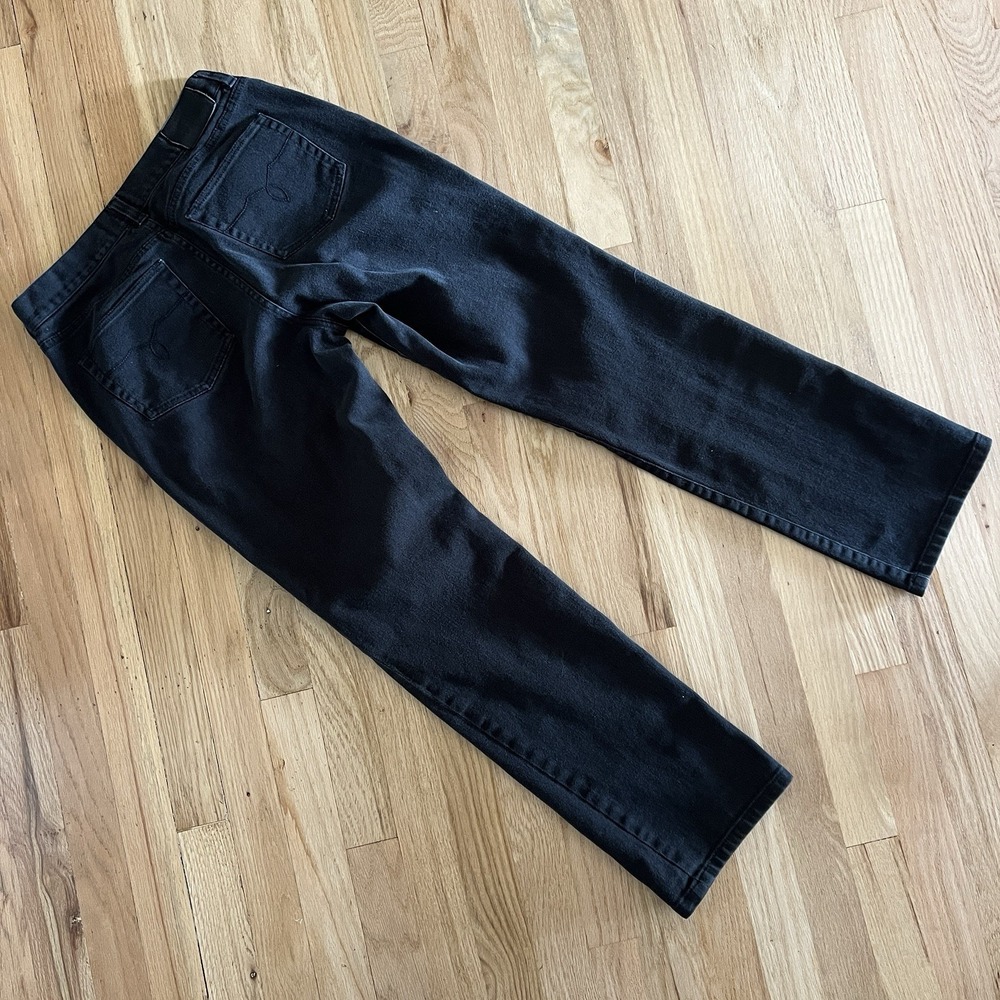 Lauren Ralph Lauren Classic Straight Leg Black Jeans Women's Sz 6 Cotton stretch - Picture 6 of 7